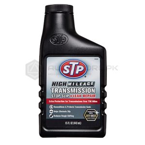 STP HIGH MILEAGE TRANSMISSION STOP SLIP + LEAK REPAIR