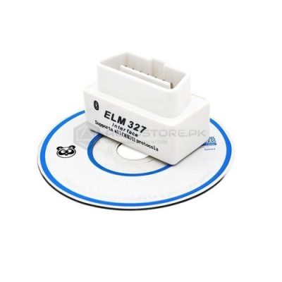 Bluetooth OBD2 V2.1 ELM327 Car Diagnostic tool for Android - white
