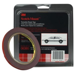 3M Double Sided Tape Gray For Nameplate