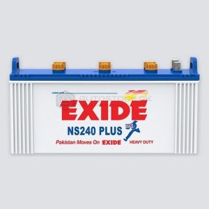 Exide HTV Battery NS240Plus - 27 Plates