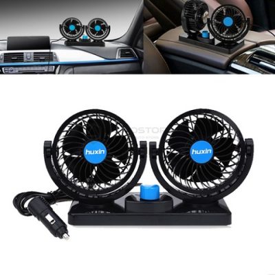 Rotatable Dual Speed Car Electric Fan