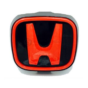 Honda Front Logo Red and Black