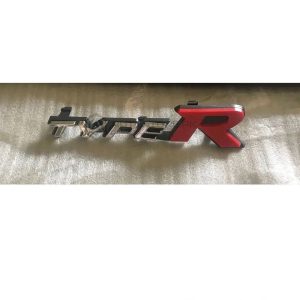 Type R Metal Logo Red Each