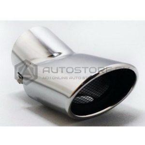 Honda Civic Full Chrome Steel Muffler Burn Tip Pipe 2016-2021