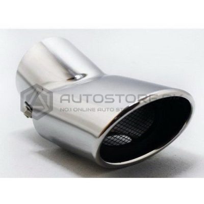 Honda Civic Full Chrome Steel Muffler Burn Tip Pipe 2016-2021