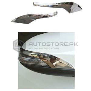 Toyota Corolla Side Mirror Chrome Trims 2014-2016