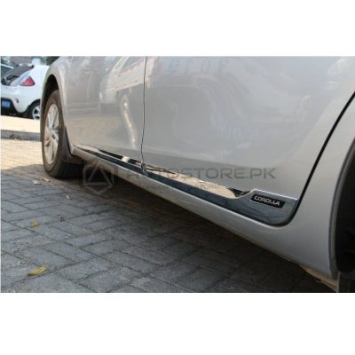 Toyota Corolla Lower Door Chrome Moulding 2014-2020
