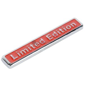 Limited Edition Metal Logo