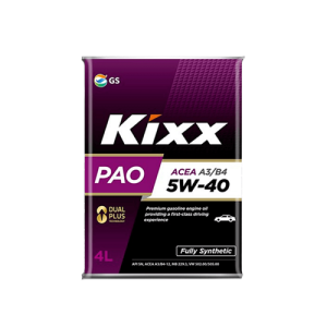KIXX PAO API SN ACEA A3/B4 5W-40