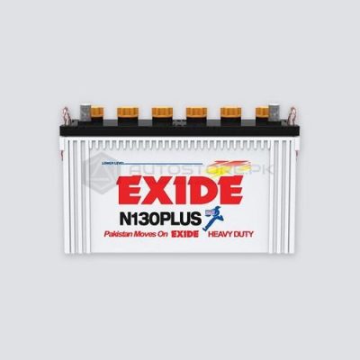 Exide LTV Battery N130Plus - 17 Plates