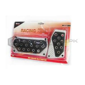 Pedal Cover Silver & Carbon Automatic - MT-03