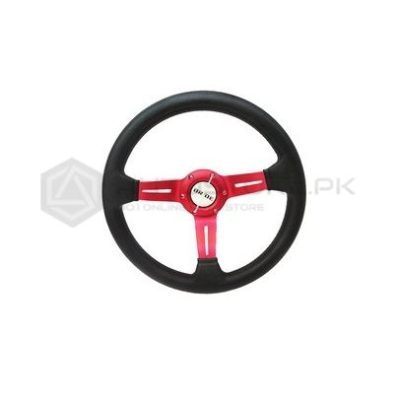 Steering Wheel BRIDE - Black & Red