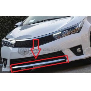 Toyota Corolla Front Grill Chrome 2014 - 2017