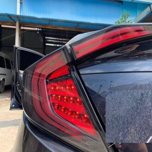 Honda Civic Tail Lamp Red/Black 2016-2021