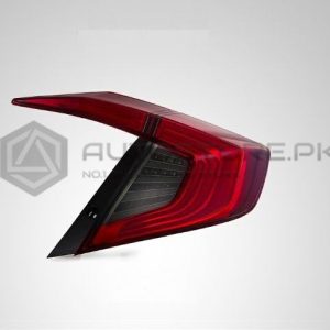 Honda Civic Tail Lamps Red Smoke Lens 2016-2021
