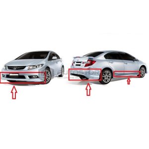 Honda Civic Rebirth Modulo Body Kit Taiwan 2012-2015