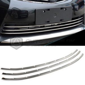 Toyota Corolla Front Lower Chrome Grill 3 Pcs 2014-2016