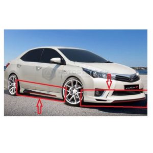 Toyota Corolla Kantara Style ABS Plastic Body Kit 2014-2017