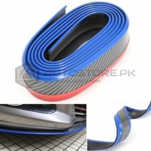 Rubber Lip Carbon Fiber Black with Blue Tip