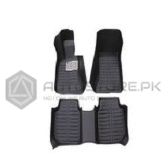 Toyota Hilux Revo 5D Custom Floor Mats Black 2017-2019