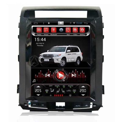Toyota Land Cruiser Fj200 Multimedia System Tesla Style