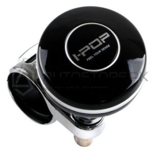 Steering Knob Black and Silver
