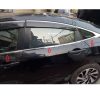 Honda Civic Chrome Weather Strips 2016-2021 thumbnail 4