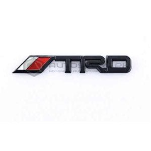 TRD Metal Logo Black Color Pair
