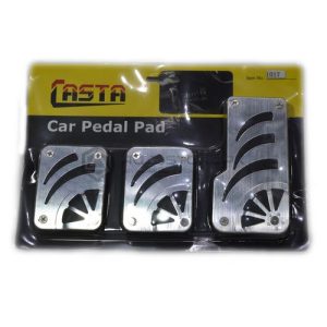 Aluminium Pedal Pad Black And Silver