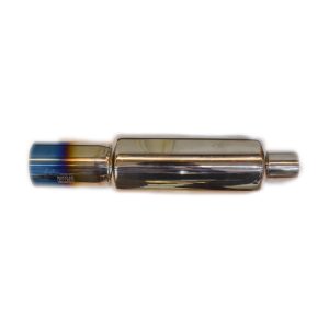 Burnt Tip Universal Exhaust Pipe Stainless Steel