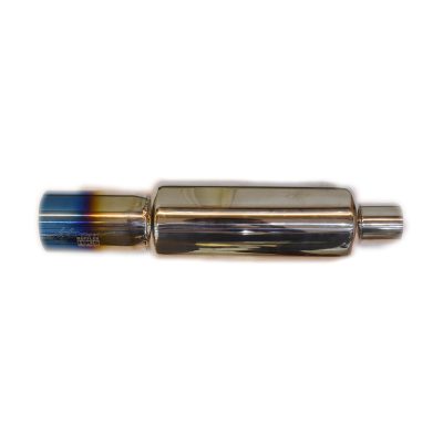 Burnt Tip Universal Exhaust Pipe Stainless Steel