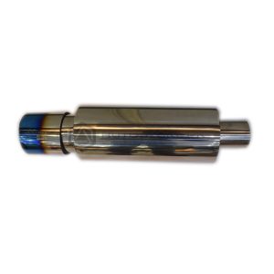 Burnt Tip Neo Chrome Universal Exhaust Pipe