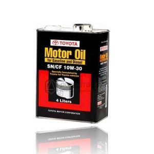 Toyota Genuine Motor Oil 10w-30 4 Liter