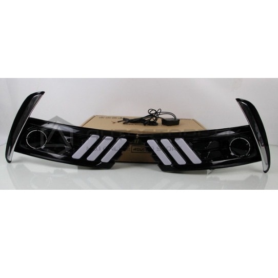 mustang style fog lamp cover corolla