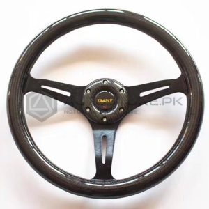 Traply Steering Wheel Black