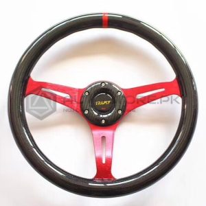 Traply Steering Wheel Red
