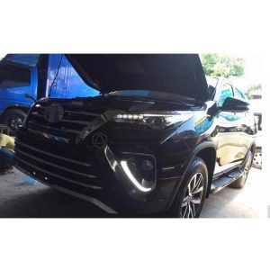 Toyota Fortuner DRL Front Bumper Lights 2016-2021