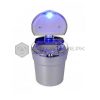 LED Chrome Silver Car Ashtray thumbnail 1
