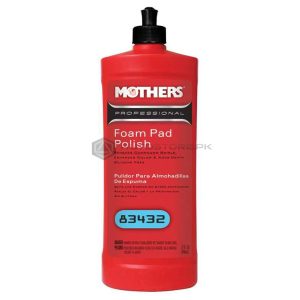 Mothers Pro Foam Pad Polish - 32 Oz