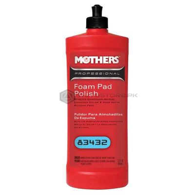 Mothers Pro Foam Pad Polish - 32 Oz