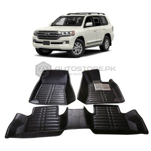 Toyota Land Cruiser V8 FJ200 5d Floor Mats 2015-2019