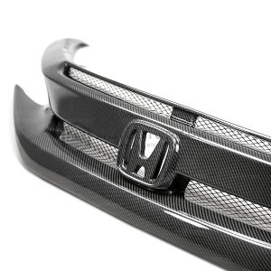 Honda Civic Turbo Grill Carbon Fiber Black 2016-2021