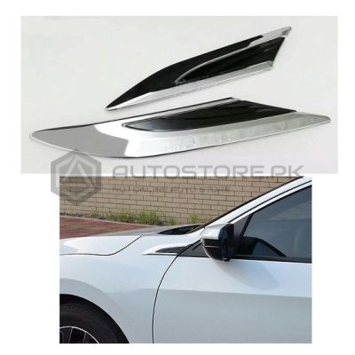Honda Civic Fender Chrome Trim 2016-2021