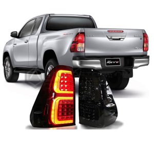 Toyota Revo Smoke LED Tail Light Set 2016-2020