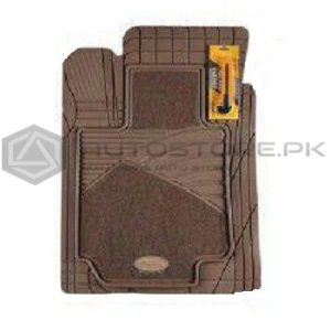 Universal PVC Floor Mats Brown
