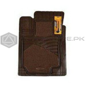Universal PVC Floor Mats Brown