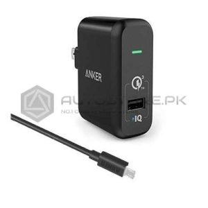 Anker PowerPort 1 With Micro Cable Quick Charger 3.0