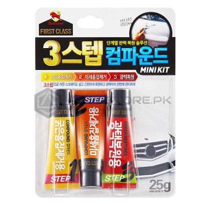 Bullsone 3-Step Polish Compound Mini Kit