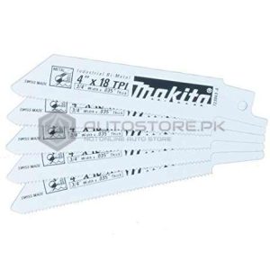 Makita 723061-A-5 18-TPI Metal Cutting Reciprocating Saw Blade 3-1/2-Inch