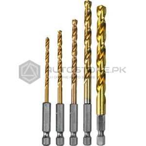 Makita D-35318 Titanium Coated Drill Bit Set 1/4-Inch